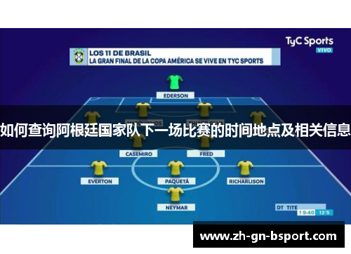 如何查询阿根廷国家队下一场比赛的时间地点及相关信息